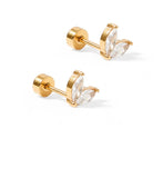 Screwback Stud Earrings- Nova