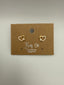 Tiny Heart Earrings