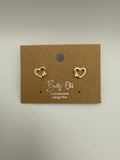 Tiny Heart Earrings