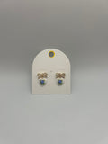 Flower Bow Earrings
