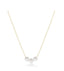 16” Necklace Gold - Joy Pearl 6mm