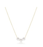 16” Necklace Gold - Joy Pearl 6mm