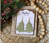 Clayhouse Colours Christmas Earrings