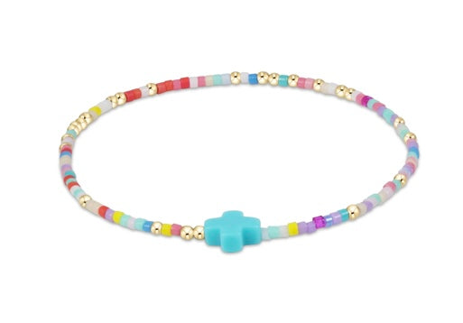 Hope Unwritten Signature Cross Bracelet