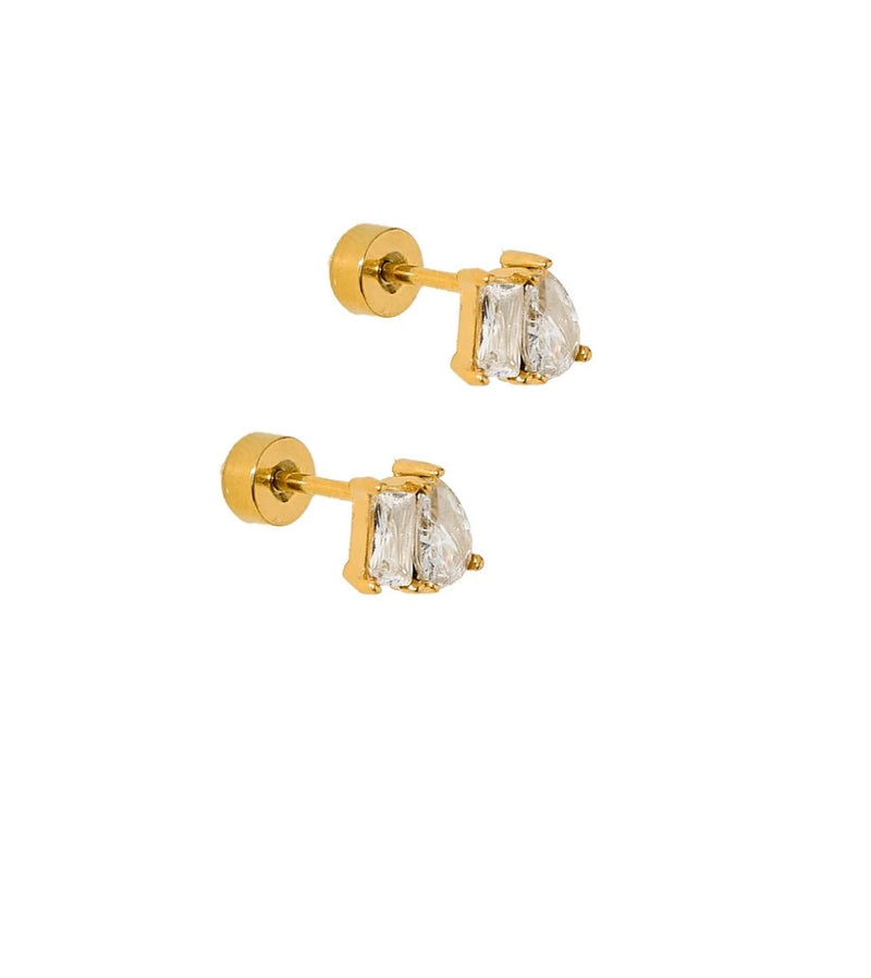 Screwback Stud Earrings- Maren