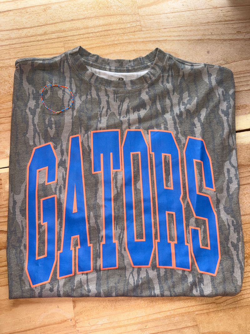 Bottomland Camo Gators Tee