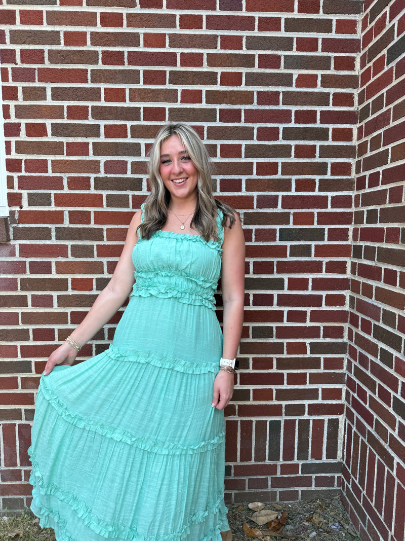 Aquamarine Maxi Dress