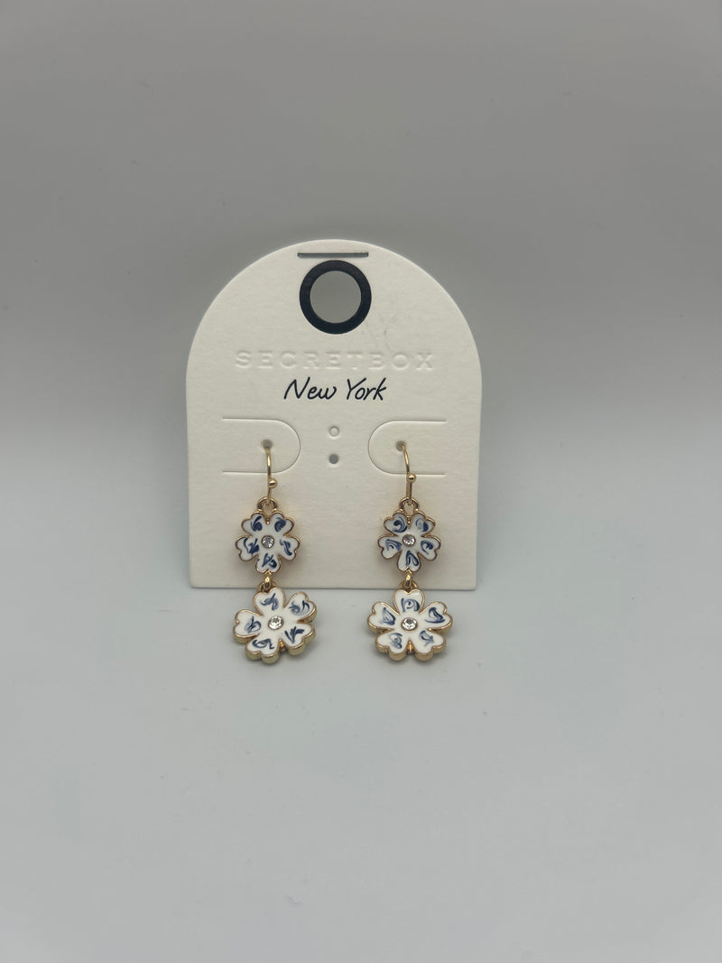 Flower Dangle Earrings