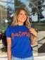 Gators Glitter Script Top