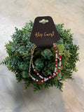 Mini Half & Half Beaded Bracelet