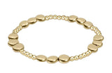 Joy Honesty Gold 6MM Bead Bracelet