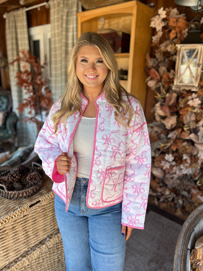 Sherri Bow Shacket