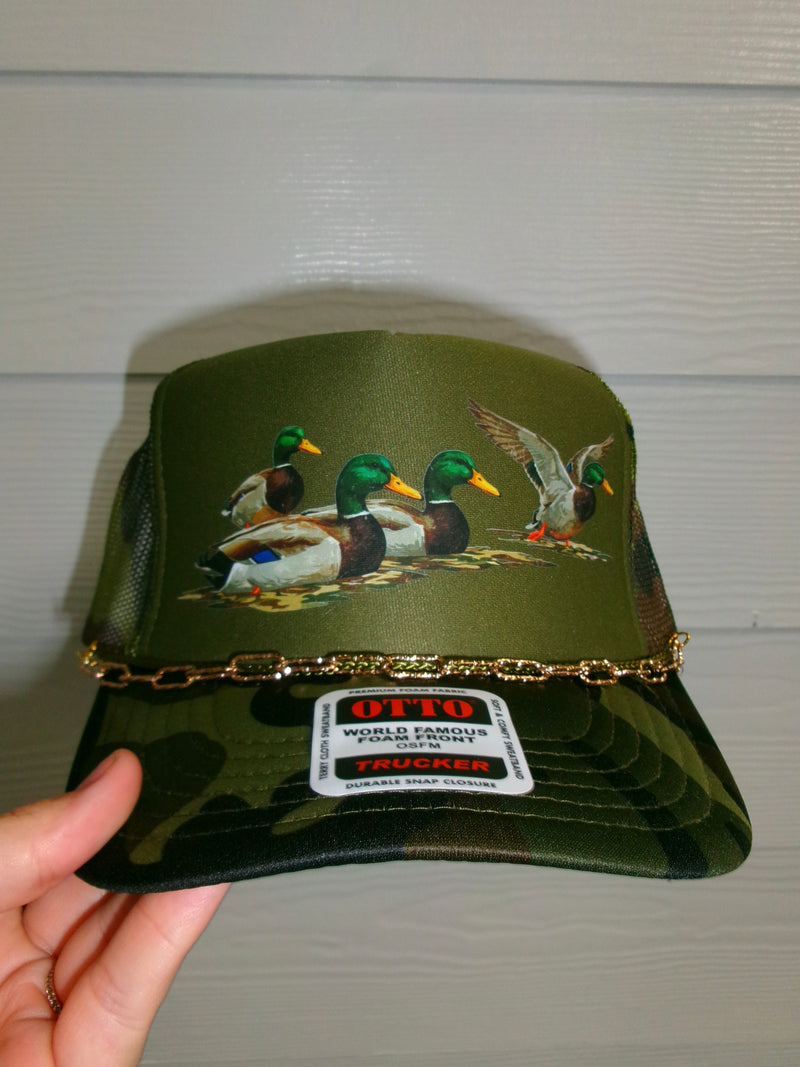 Mallard Ducks Trucker Hat