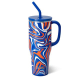 Fanzone Royal + Orange 40oz. Mega Mug