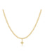 Classic Gold Choker 3mm Signature Cross Charm