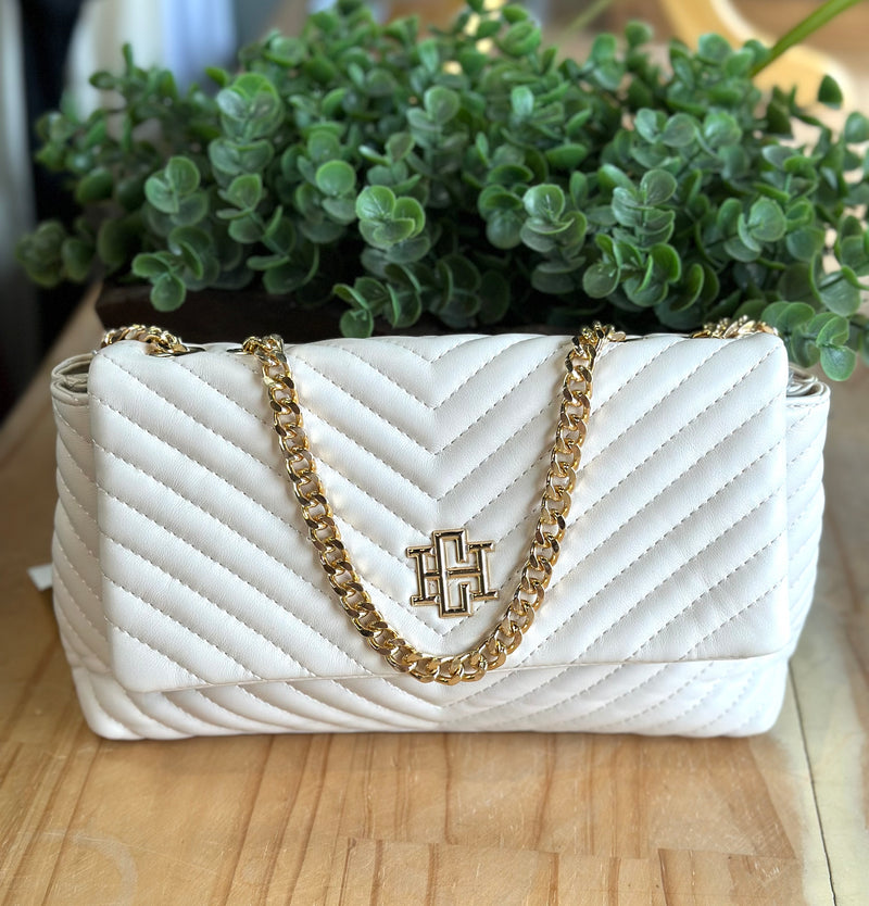 Leigh Quilted Crossbody