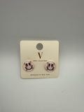 Smiley Face Baseball Stud