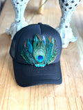 Feather Trucker Hats