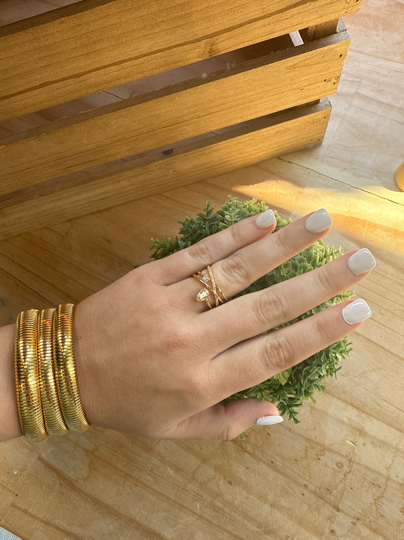 Reneau Crisscross Ring