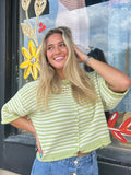 Zella Striped Sweater