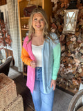Multi Color Cardigan