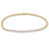 Gold Bliss Pearl 3mm Pearl Bracelet