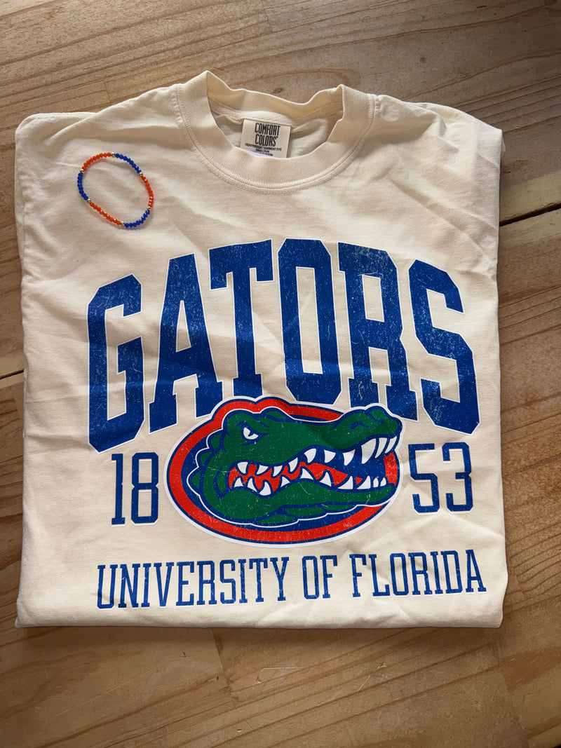 UF Gators with Gator Head Tee Shirt