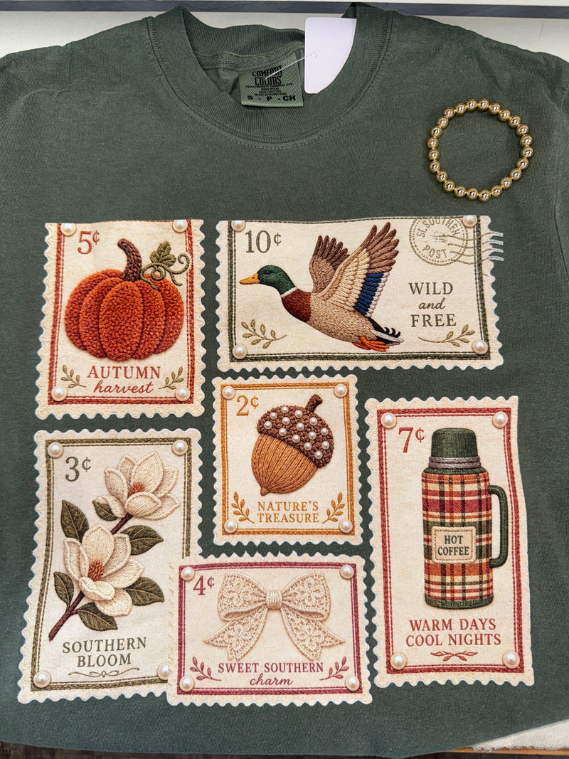 Fall Stamp Tee Shirt