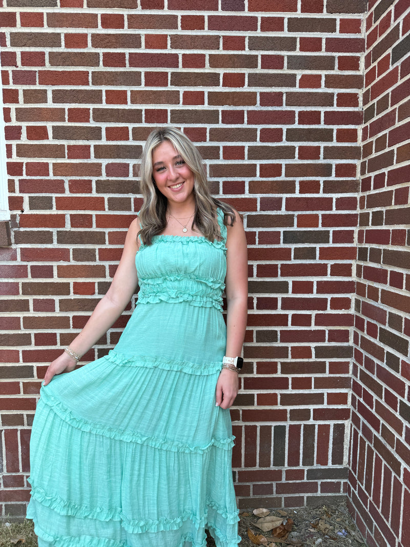 Aquamarine Maxi Dress