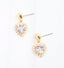Belega Heart Drop Earrings