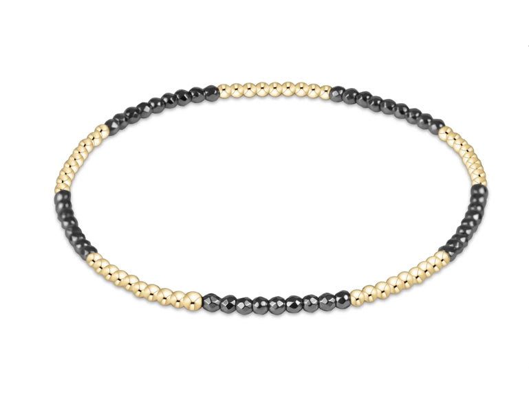 Silver Hematite Blissful 2mm