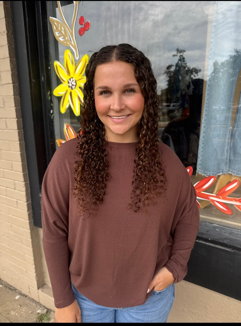 Lillian Long Sleeve Basic Soft Tee