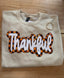 Sparkly Thankful Sweatshirt