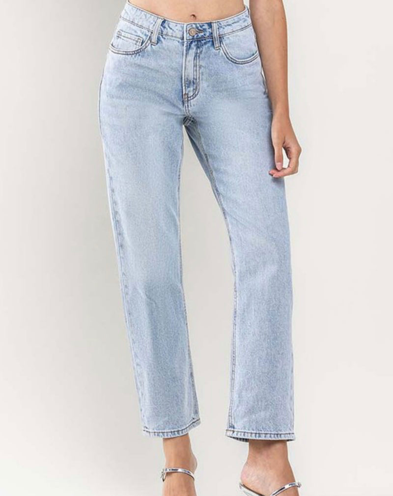 Gabriella High Rise Ankle Straight