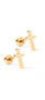 Screw Back Stud Earrings- Catherine Cross