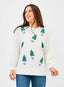 Lakelyn Blue Trees Sweatshirt