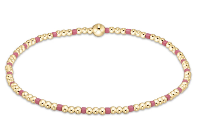 Egirl Hope Sincerity Pattern 2mm Bracelet