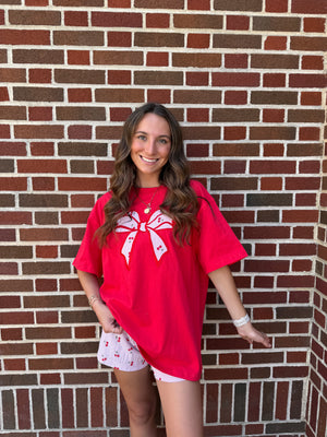 Lola Cherry Bow Top
