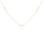 17” Choker Simplicity Chain Gold - signature cross off-white