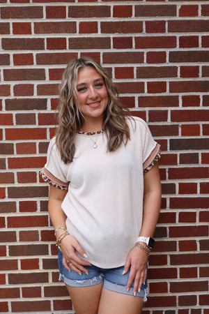 Faye Ribbed Top