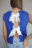 Christina Back Bow Top