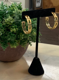 Layla medium Gold Hoops