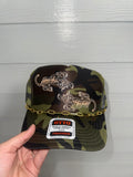 Camo Tiger Trucker Hat