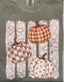 Striped Pumpkin & Bows Tee Shirt
