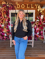Layla Black Quarter Zip Jacket