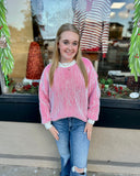 Carnation Pink Pullover