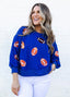 Game Day Millie Sweatshirt |Footballs Blue