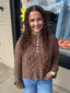Tessa Half Button Down Sweater