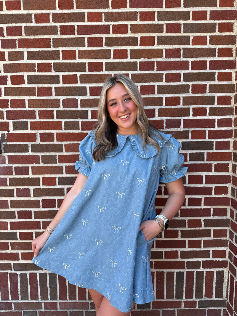 Eliza Bow Dress