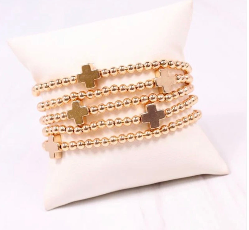 Olstead Cross Bracelet Set